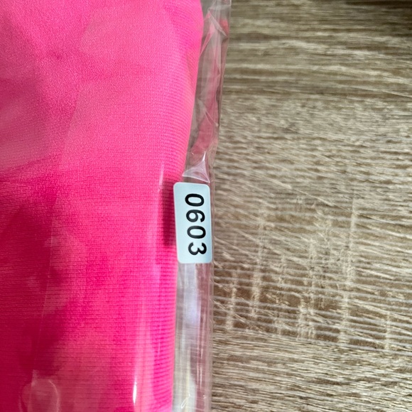 Womens Joy Jab Hot Pink Nylon Blend Athletic Leggings Size S - Picture 8 of 8